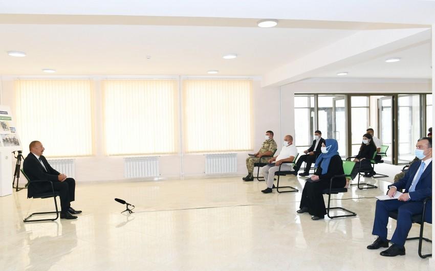"ŞƏHİDLƏRİMİZİN QİSASINI DÖYÜŞ MEYDANINDA ALDIQ" - "Məhz onların qanı bahasına biz torpaqları geri qaytarmışıq"