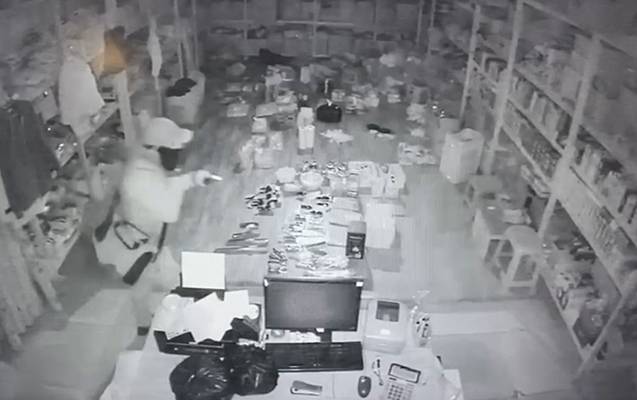 Bakıda oğru “iş başında” yaxalandı - FOTO