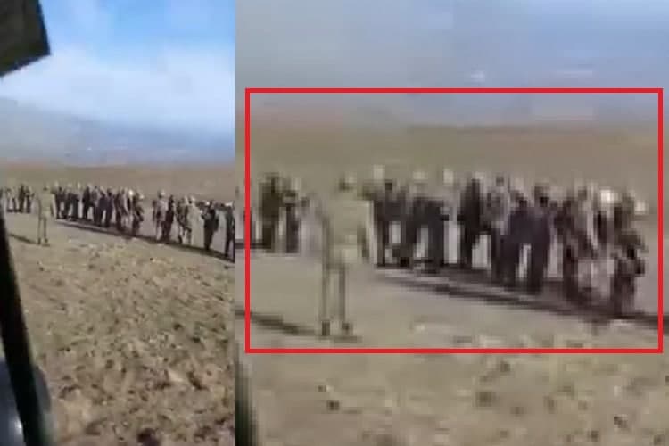Erməni əsgərlər Laçında belə mühasirəyə alındı - VİDEO