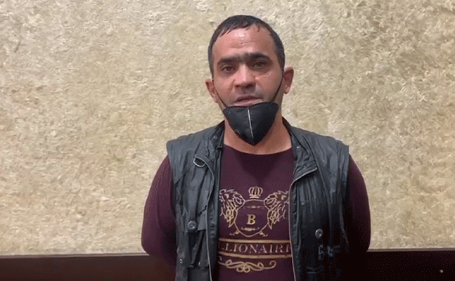 Üzərində “Kalaşnikov” gəzdirən saxlanıldı - Video+Foto