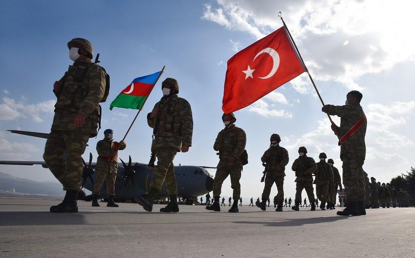 Türkiyə-Azərbaycan birgə hərbi təlimlərinin sayının artırılması nəzərdə tutulub