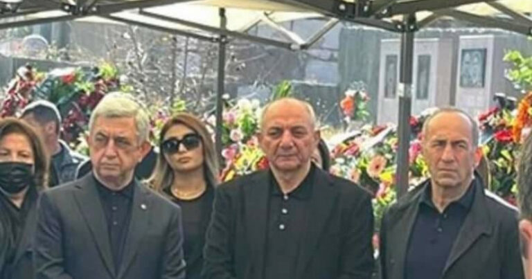 Koçaryan və Sarkisyan Xankəndidədir - FOTO