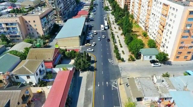 Bakıda bu küçə də əsaslı təmir edilir