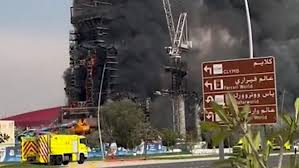 Əbu-Dabidəki ən böyük akvaparkda güclü yanğın olub