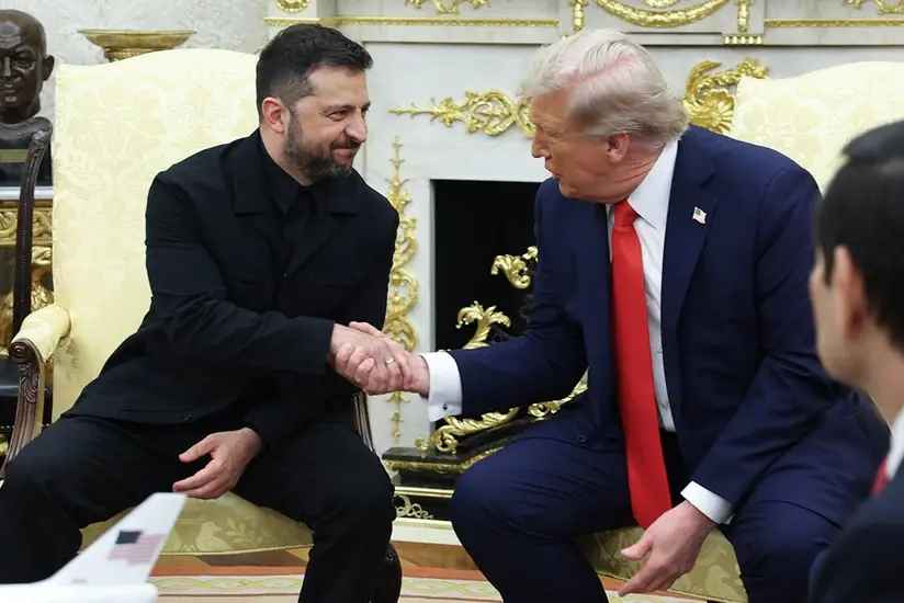 "Tramp və Zelenski "Tomaqavk" raketlərinin tədarükünü müzakirə ediblər" - "Axios"