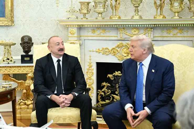 Tramp İlham Əliyevi çox güclü lider adlandırdı -VİDEO