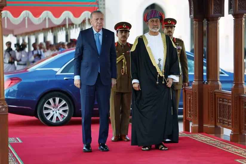 Ərdoğan Omanda səfərdədir