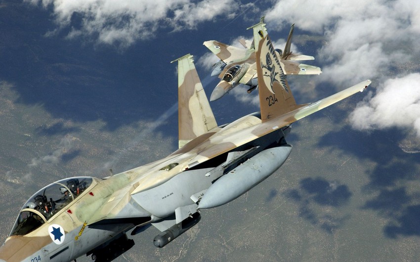İsrail İranın qərbində raket və pilotsuz təyyarələrin saxlandığı yerlərə zərbələr endirib