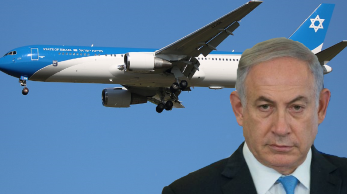 Netanyahunun təyyarəsi Yunanıstana təxliyə edildi