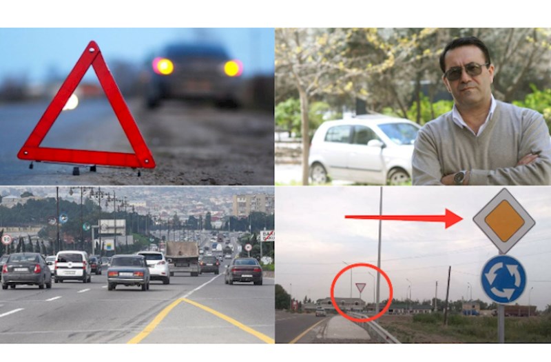 Yeni tikilən binalar, nişanlar, butulka effektli yollar — QƏZALARIN SƏBƏBLƏRİ AÇIQLANDI (FOTO)