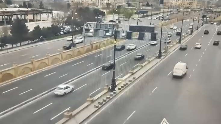 Bakıda tunelə "uçan" maşının sürücüsünün FOTOSU 