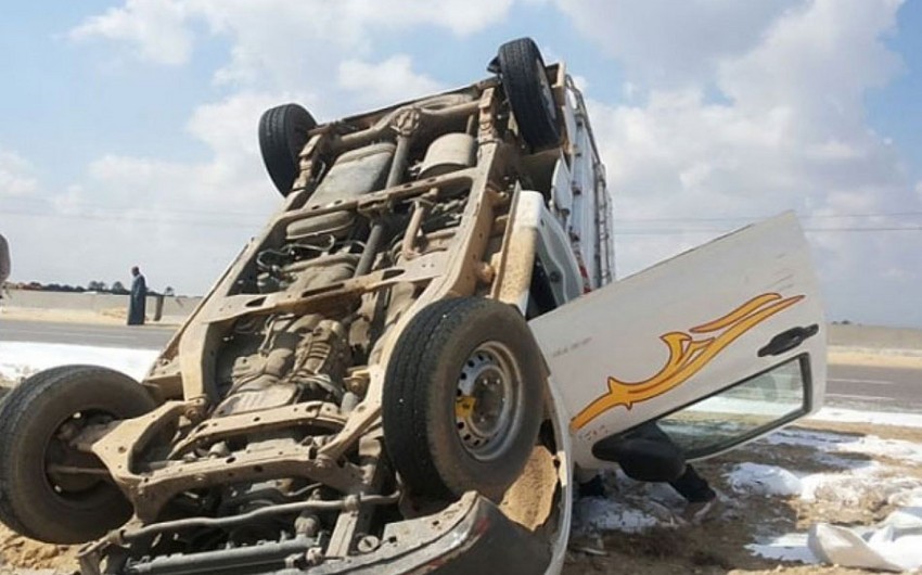 Misirdə ağır yol qəzası baş verib: 8 nəfər ölüb, 25-i yaralanıb