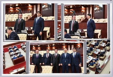 Gənc deputatlar Milli Məclisi PODİUMLA qarışdırıb POZ VERİRLƏR...