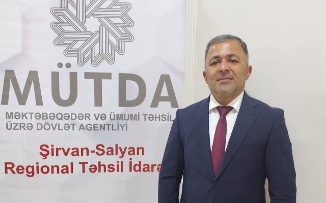 Təhsil İdarəsinə yeni sektor müdiri təyin olundu