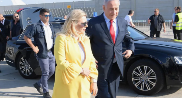 Netanyahunun korteji qəzaya düşdü