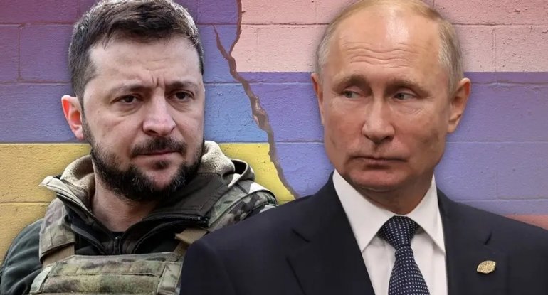 Zelenski Putindən danışdı: "Onun arxasınca dünyanın müxtəlif yerlərinə qaça bilmərik"