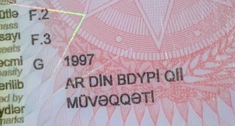 "Texpasport"da bu söz yazılıbsa... - DİQQƏT!
