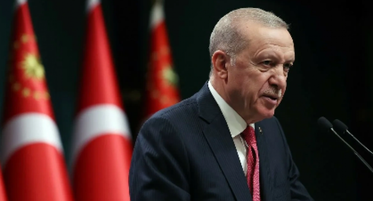 Ərdoğan Azərbaycan xalqına təşəkkür etdi