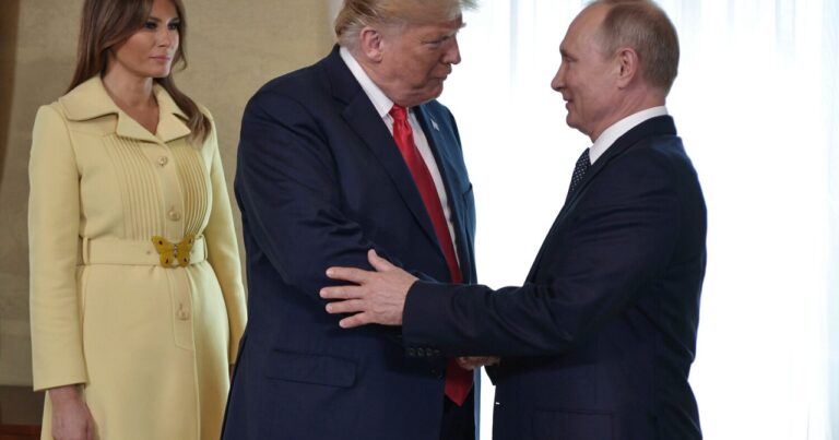 Trampın arvadının Putinə yazdığı məktub yayımlandı - FOTO