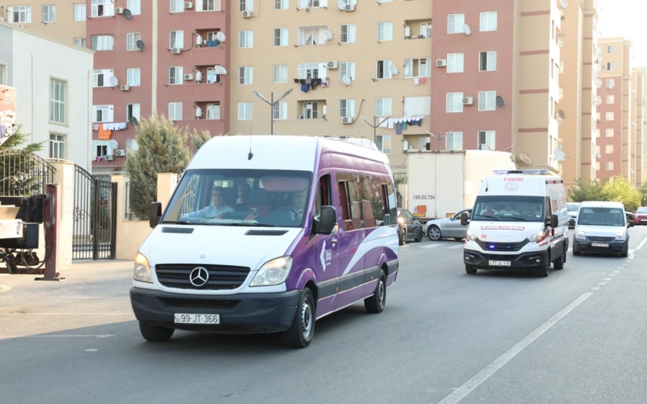 Ağdamın Xıdırlı kəndinə növbəti köç karvanı yola salındı
