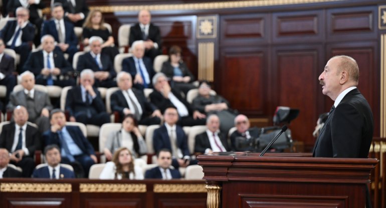 Prezidentin AMEA-dan verdiyi mesajlar: Daha güclü və qüdrətli Azərbaycan