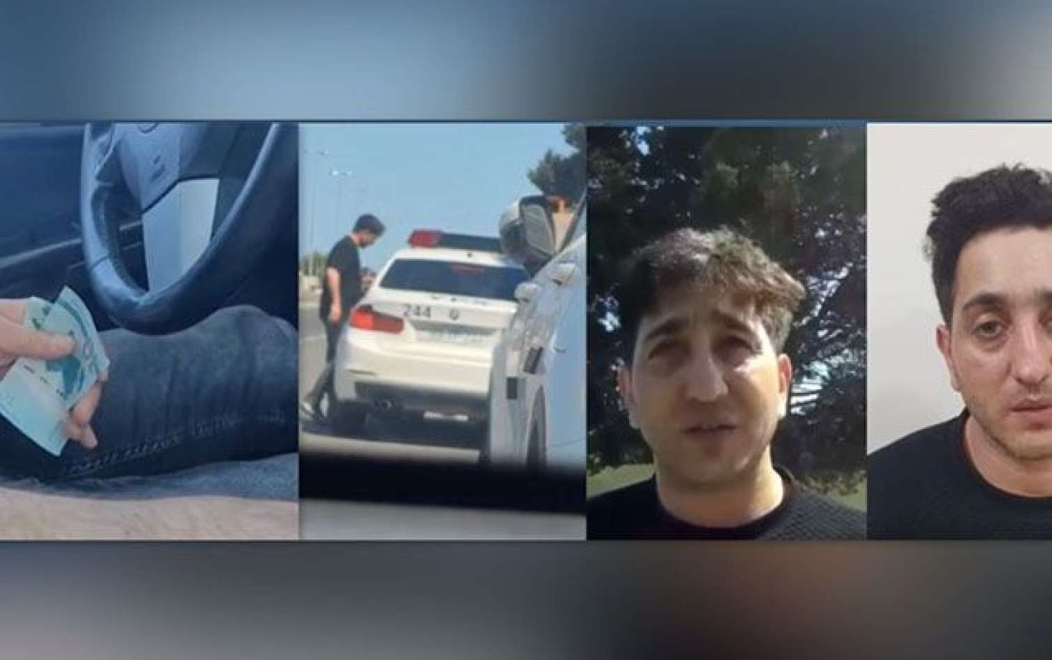 Yol polisini təhdid edən sürücü həbs olundu - ANBAAN VİDEO