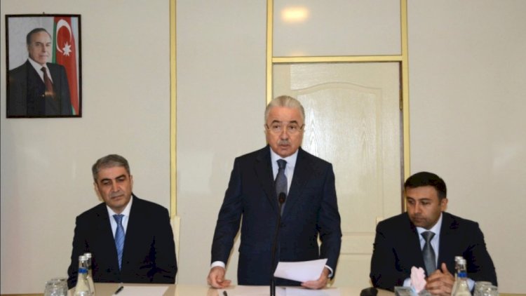 Göyçayın yeni icra başçısı kollektivə təqdim olundu - FOTO