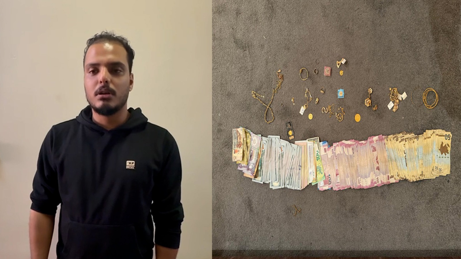 Nizami rayonunda 70 min manat və qızıl-zinət əşyaları oğurlayan şəxs saxlanılıb