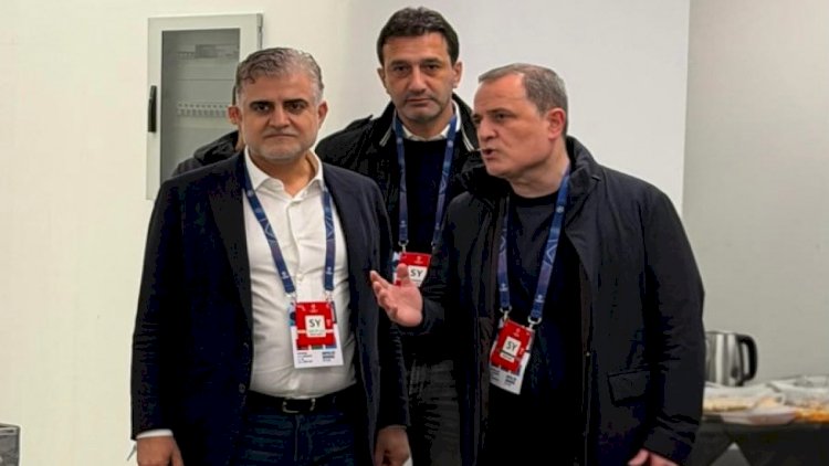 Ceyhun Bayramov İtaliyada “Qarabağ“ın matçını izlədi