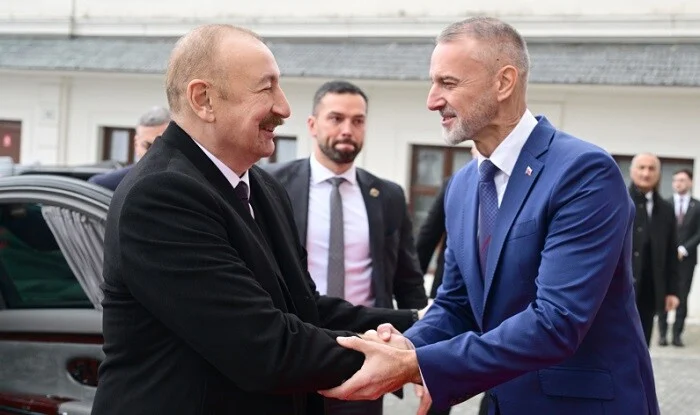 İlham Əliyev Slovakiya Milli Şurasının sədri ilə görüşdü