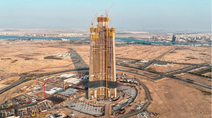 Ərəblərin hündür bina yarışı: 1007 metr hündürlük, 140 kilometr radius - FOTO