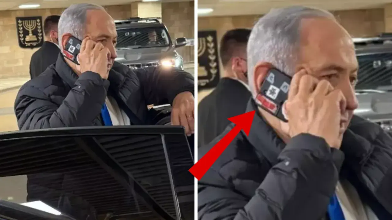 Netanyahunun bu fotosu marağa səbəb olub - FOTO