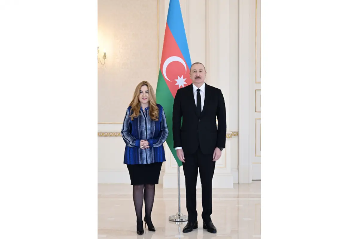 Prezident Yunanıstanın yeni səfirinin etimadnaməsini qəbul edib