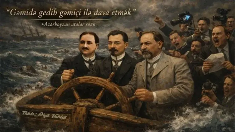 Daş dövrünün studiyasında gəmidəkilərin gəmiçi ilə davası - Vahid Mustafayevin YAZISI
