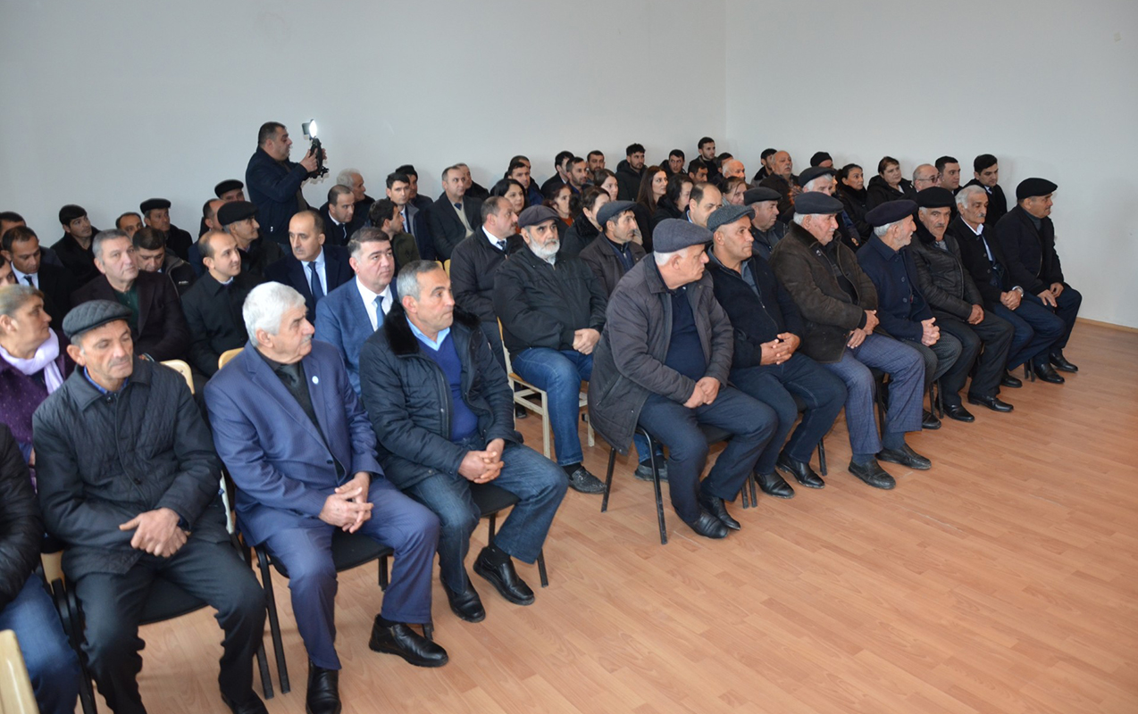 Kürdəmirdə səyyar qəbul keçirildi - Fotolar