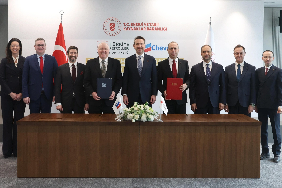 Türkiyənin "TPAO" milli neft şirkəti ilə "Chevron" arasında Anlaşma Memorandumu imzalandı