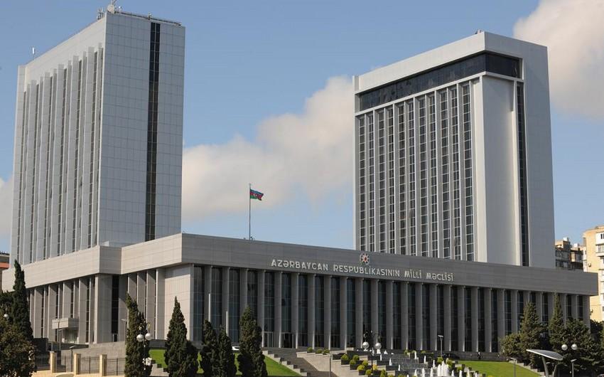 Milli Məclisin növbəti iclasının vaxtı və gündəliyi açıqlanıb