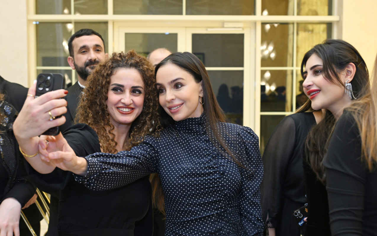 Leyla Əliyeva “Qış nağılı”nın açılışında 