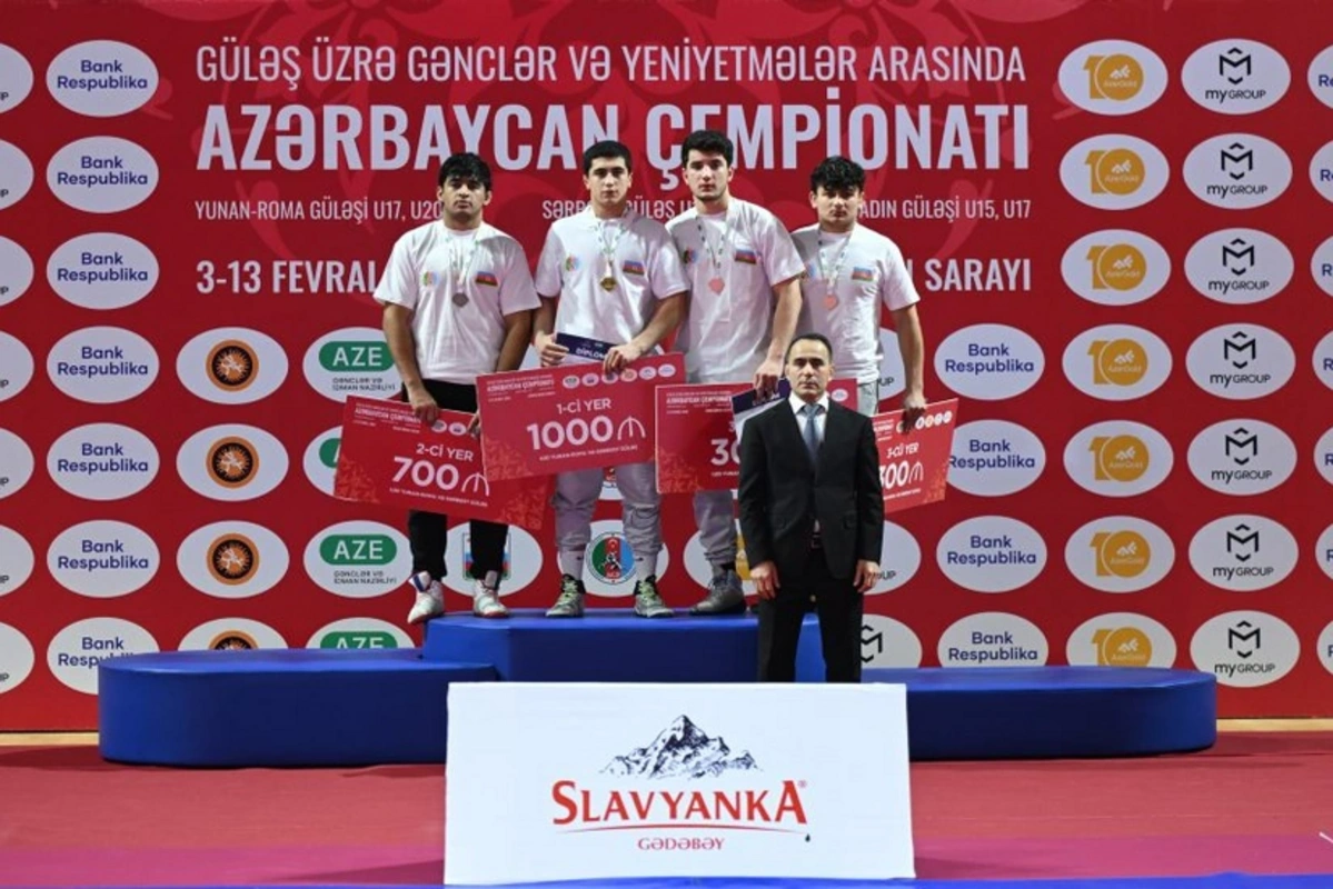 Gənclər arasında güləş üzrə Azərbaycan çempionatına yekun vurulub