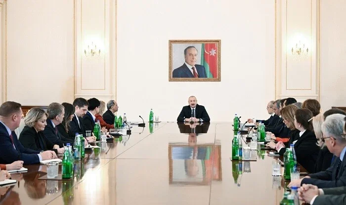 İlham Əliyev Kuş Çoksini qəbul etdi - Foto