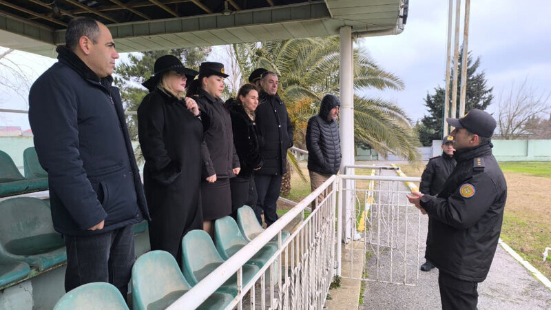 FHN yanında İctimai şura üzvləri Xüsusi Riskli Xilasetmə Xidmətində görüş keçirildi - FOTO