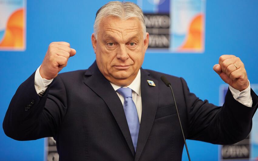 Orban: Macarıstan üçün əsl təhlükə Rusiya deyil, Avropa Birliyidir