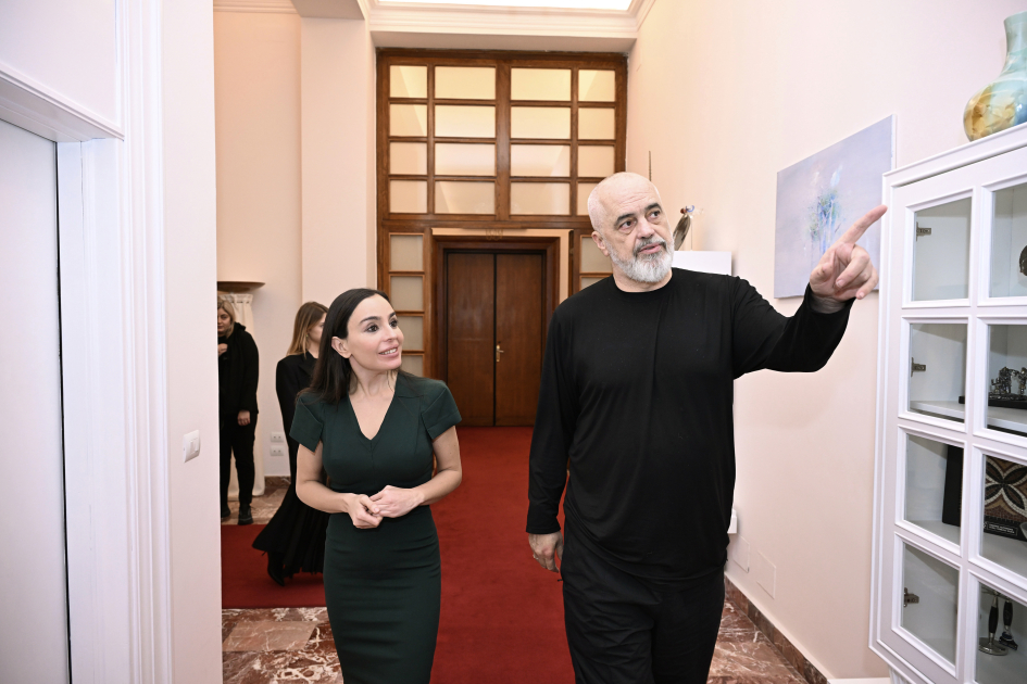 Leyla Əliyeva Albaniyanın Baş naziri ilə görüşdü