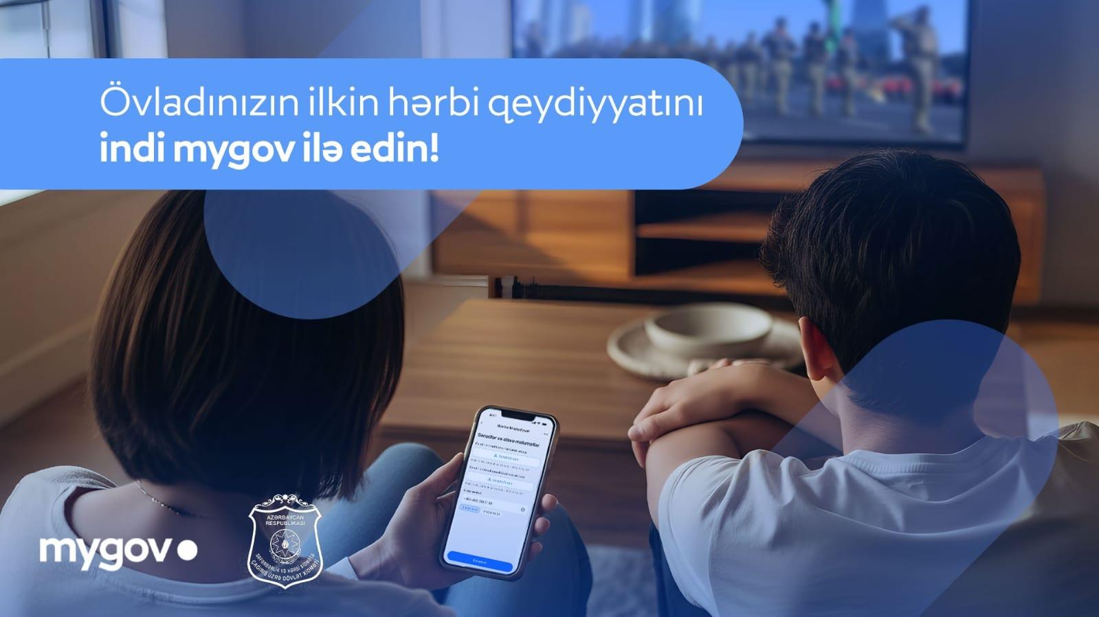 15 yaşı tamam olacaq oğlanların ilkin hərbi qeydiyyatı “mygov” vasitəsilə mümkün olacaq