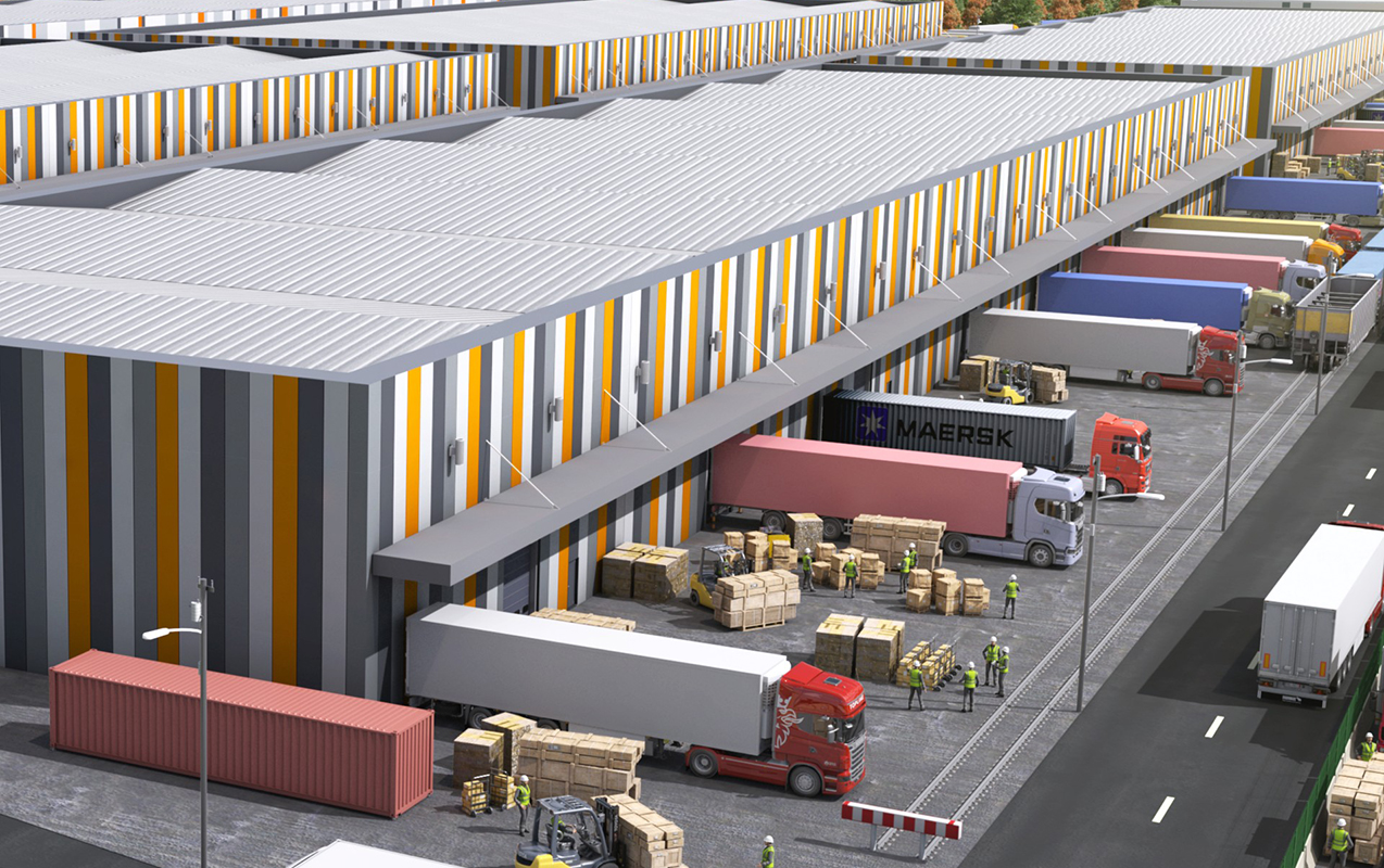 Abşeron Logistika Mərkəzi 80 min m² olan yeni anbar kompleksini istifadəyə verdi - Fotolar