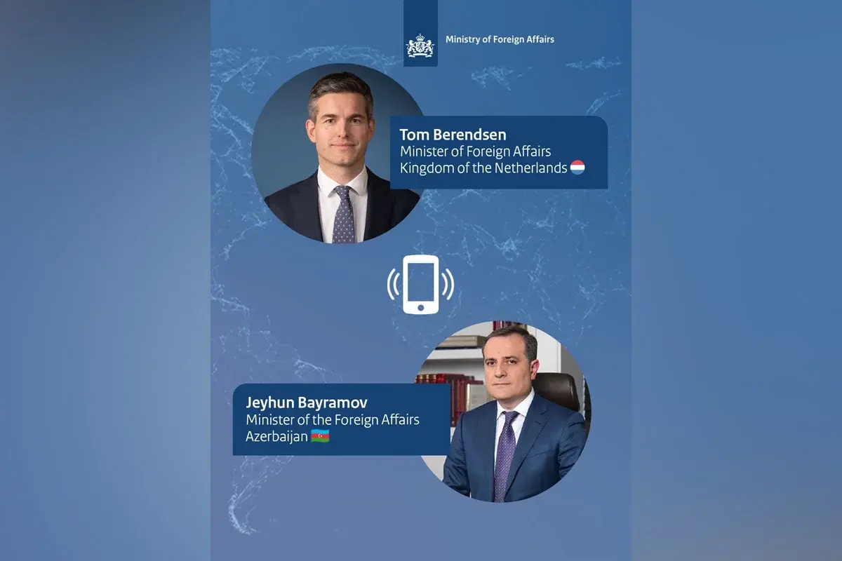 Niderlandın XİN rəhbəri İranın Naxçıvana hücumunu pisləyib