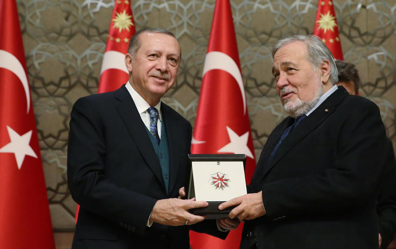 Ərdoğan İlber Ortaylıdan yazdı