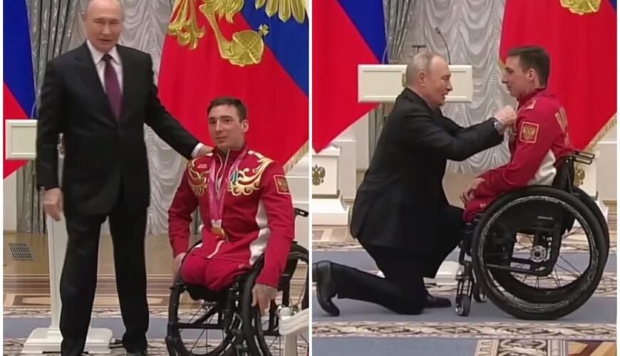 Putin onun qarşısında "diz çökdü"