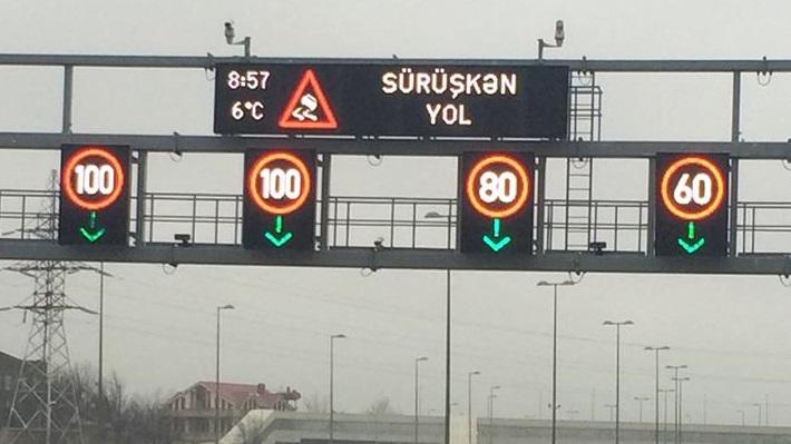 Zığ dairəsi-Hava Limanı yolunda sürət həddi endirildi