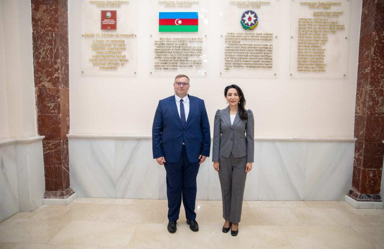 Ombudsman Səbinə Əliyevanın dəvəti ilə Slovakiya Ombudsmanı ölkəmizdə səfərdədir